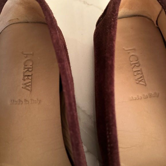 Chestnut burgundy loafers by JCrew, sz 9 - Picture 2 of 4